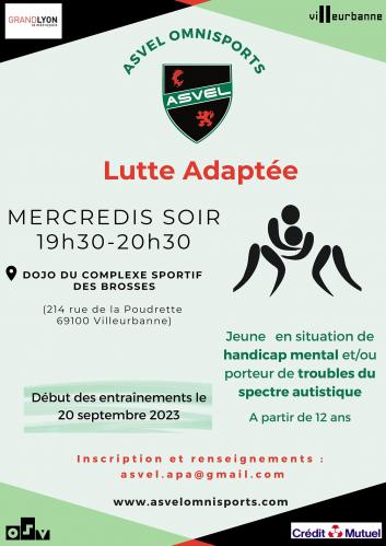 Asvel omnisports lutte adaptee2