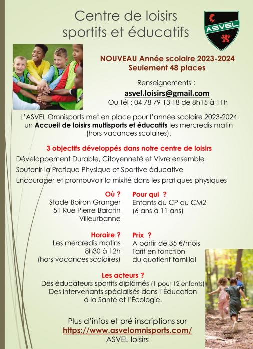 Flyercentre de loisirs v3